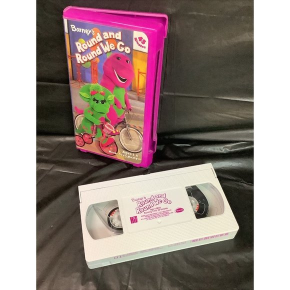 Barney - Round and Round We Go (VHS, 2002) - Picture 3 of 3